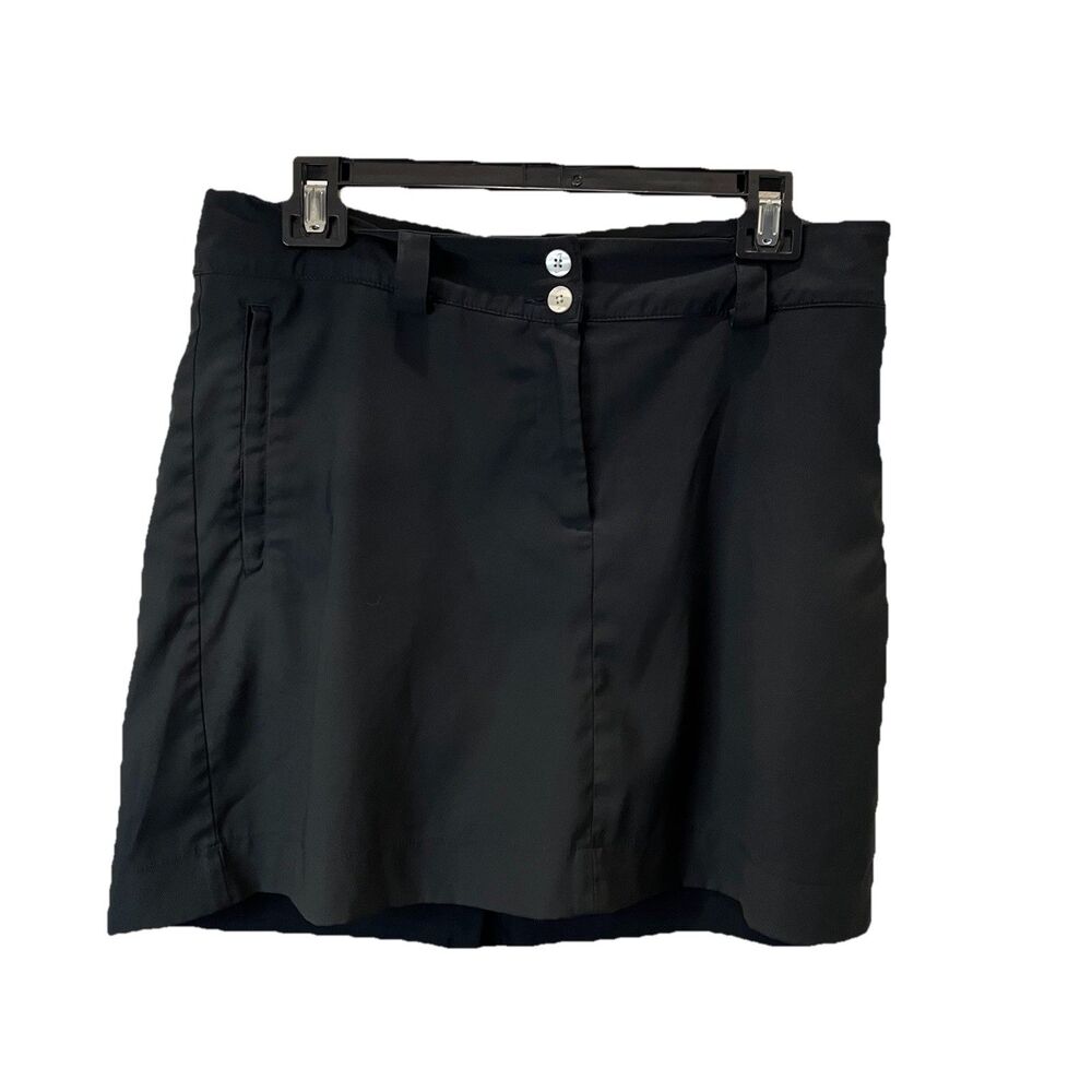 Nike Dri Fit Athletic Tennis Golf Skirt Skort Women’s Size Medium Black